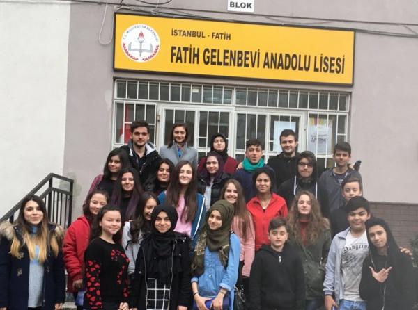 Eyüp Anadolu Lisesi ve Gelenbevi Anadolu Lisesi Gezisi 16.01.2018
